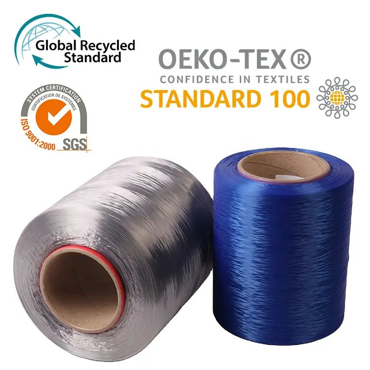 840D Nylon 6 Kekuatan Tinggi dan benang industri berkekuatan tinggi untuk fabrik tali
