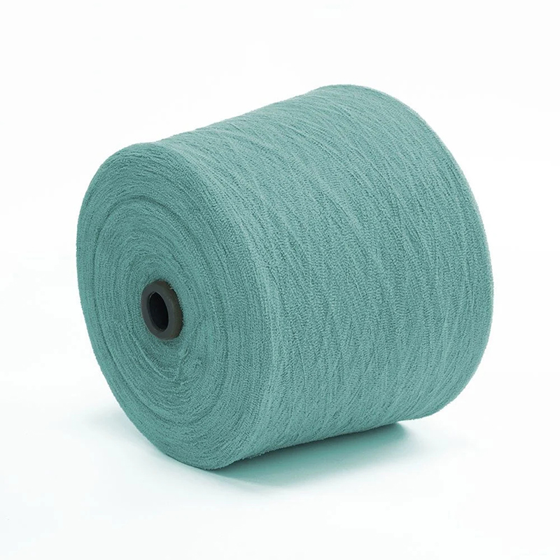 Ring Spun Solid Wool Acrylic 48NM/1 70/30 benang campuran untuk stoking